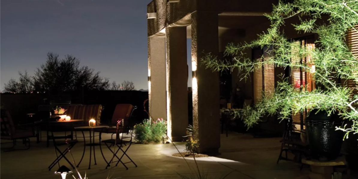 patio-with-lamps-at-night