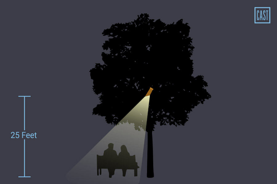 illustration-of-couple-sitting-on-bench-at-night-next-to-tree-with-cast-light