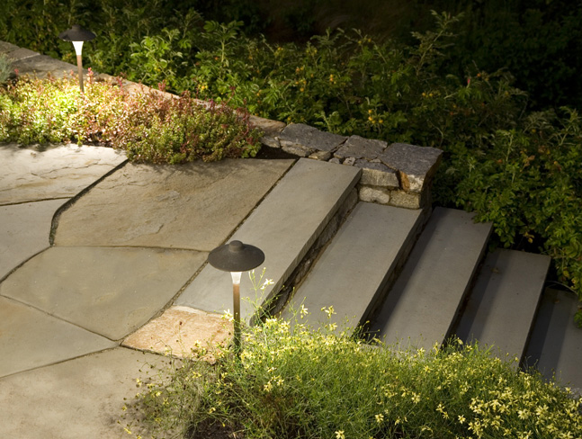 Landscape Lighting Plan in garden