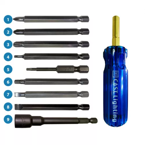 CAST 9-Bit Screwdriver