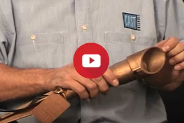 CAST Solid Bronze MR-16 Bullet