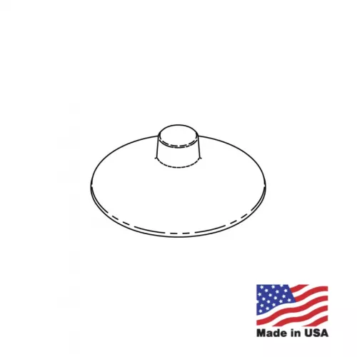 CAST Top for Small China Hat Area/Path Light (CCH1CB)