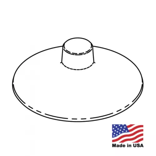 CAST Top for Large China Hat Path Light (CCH2CB)