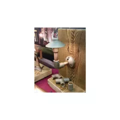 Mini China Hat Wall Sconce