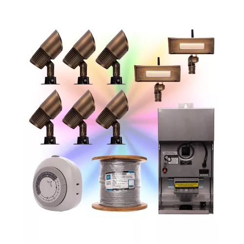 SOURCE Lighting by CAST Complete Color Control Uplight Kit