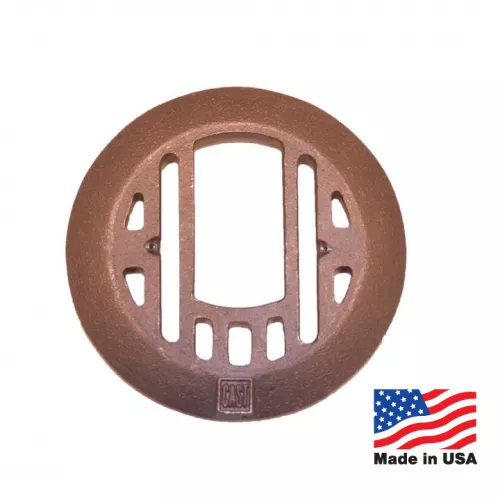 CAST Landscape Well Light Grate with Opening