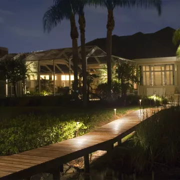 Backyard Deck Path Lighting for the Home